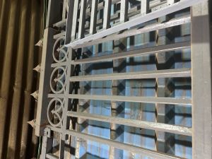 Polished Stainless Steel New Design Railing, Color : Silver