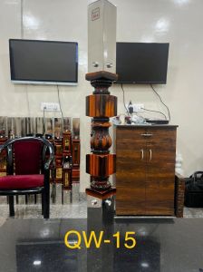 Stainless Steel Wooden Railing Pillar