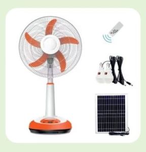 Solar Table Fan, Power : AC/DC Dual Power