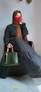 Polka Dot Abaya