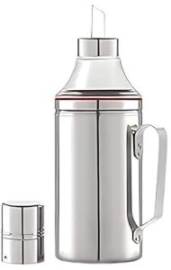 Stainless Steel Oil Dispenser, Color : Silver for Home