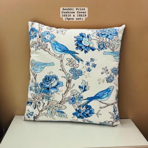 Cotton Block Print Cushion Cover, Shape : Square