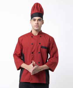 Plain Polyester Chef Coat, Brand Name : Leorenzo XXXL, XL