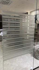 PE Frosted Glass Film, Color : Transparent 50 Sq Ft
