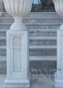 Polished Marble Stone Antique Handicrafts, Color : White for Decoration