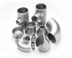 Polished Duplex Steel Pipe Fittings, Color : Silver