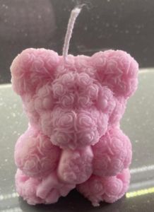 Teddy Candle