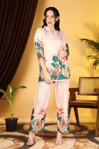 V-NECK Rayon Ladies Casual Wear, Color : Multicolor XXL, XL