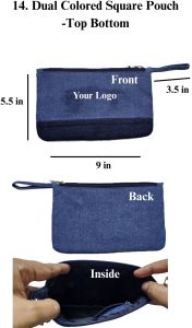 Denim Pouch