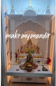 Customized Corian Mandir