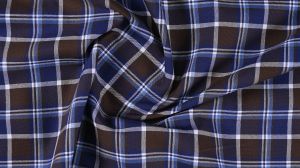 Checked Polyester Yarn Dyed Fabrics Party Wear for Garments, Blazer