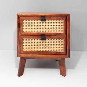 Wooden Bedside Table, Brand Name : DHI