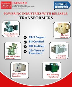 Electric Polished Mild Steel Power Industries Transformers