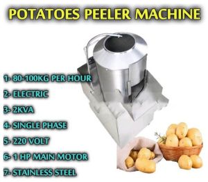 Potato Peeler Machine