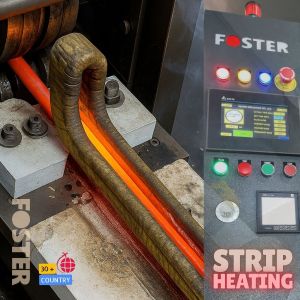 Induction Continuous Strip Heating System