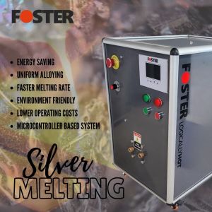 Induction Silver Melting Furnace