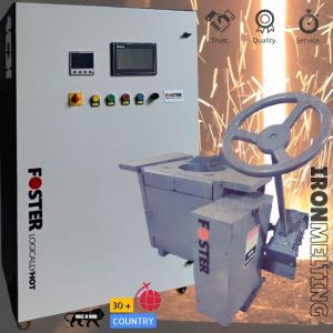 Custom Aluminum Electric Iron Melting Induction Furnace, Certification : ISO 9001:2008 Certified, RoHS