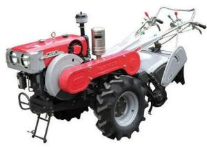 Steel 6 HP Diesel Power Tiller, Color : Red, Packaging Type : Box