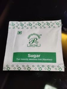 White Sugar Sachet for Tea House