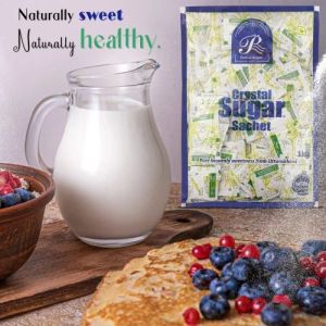 White Sugar Sachets for Food Court