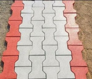 Concrete Interlocking Paver Blocks 24x24ft