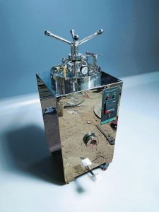 Stainless Steel Polished Autoclaves, Color : Silver