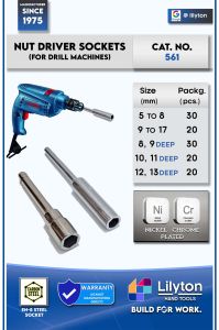 Mild Steel Drill Sockets For Industrial, Household