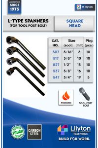 Lilyton L-SPANNERS Square Head