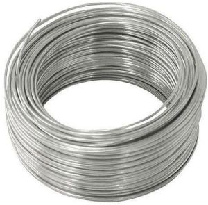 Polished Galvanized Iron Wire, Color : Silver