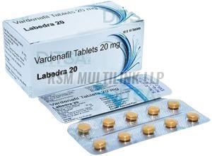 Labedra 20 Tablets, Composition : Verdenafil 20mg