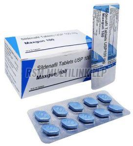 Maxgun 100mg Tablets ( Sildenafil Citrate USP )