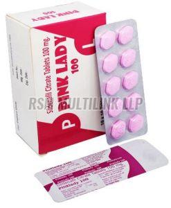 Pink Lady 100 Tablets, Packaging Size : 10*10 Tablates