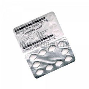 Sildenafil Soft 100mg Chewable Tablet, Packaging Type : Strips