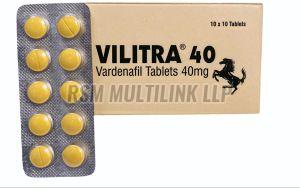 Vilitra 40 Mg Tablet, Medicine Type : Allopathic