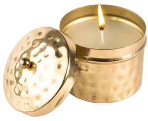 Fragrance Metal Wax Candle