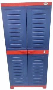 Polished Doubke Door ABS Plastic Storage Cabinet