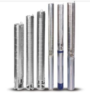 Stainless Steel V4 Borwell Submersible Pumps Oil Filled 100mm