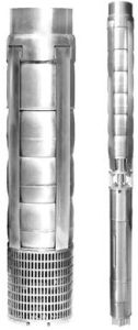 V9 Stainless Steel Borewell Submersible Pump Set Water Filled