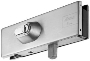 High Security Patch Lock Finish Satin Stainless Steel