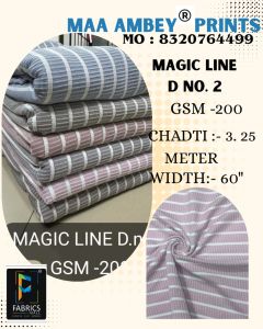 Magic Line D - 02 Polyester Fabric