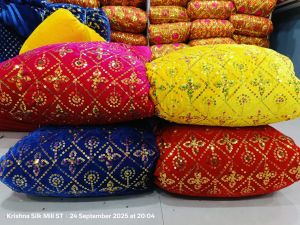 Viscos Velvet Fabric D -07 ( Bhagwan Poshak , Laddu Gopal Poshak )