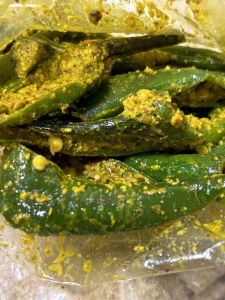 Fresh Hari Mirch Achar, Weight : 500g