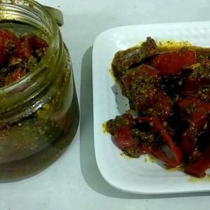 Lal Mirchi Bharva Achar