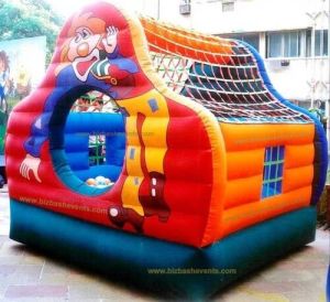 Synthetic Coated Fabric Kids Bounce House, Age Group : 14 Year