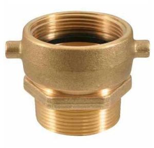Fire Hose Brass Adapter Valve, Shape : Cylindrical