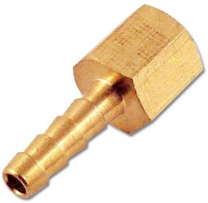 Brass Hose Barb Union, Color : Golden