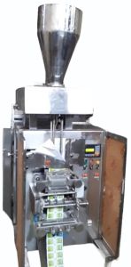 Single Line Zipper Pouch Pan Masala Packing Machine