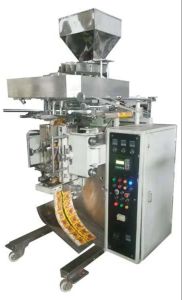 Powder Coated Steel Two Track Zipper Pouch Packing Machine