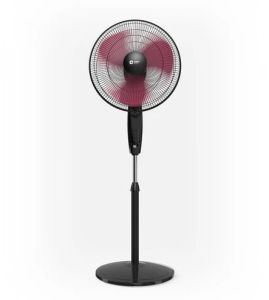 400MM Stand 37 Neo High Speed Pedestal Fan Crimson Black