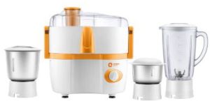 Aisha Plus 3 Jar Juicer Mixer Grinder 450W White
